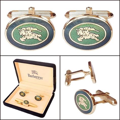 vintage burberry cufflinks|burberry cufflinks for sale.